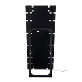 Noralie Mirrored & Faux Diamonds Accent Floor Mirror Model 97756 By ACME Furniture